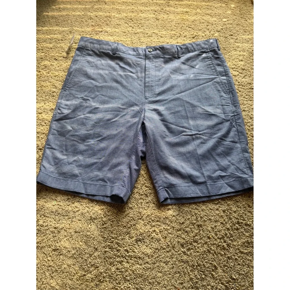 Jos. A. Bank 1905 Mens Blue Cotton Flat Front Shorts Size 38 NWT J009375